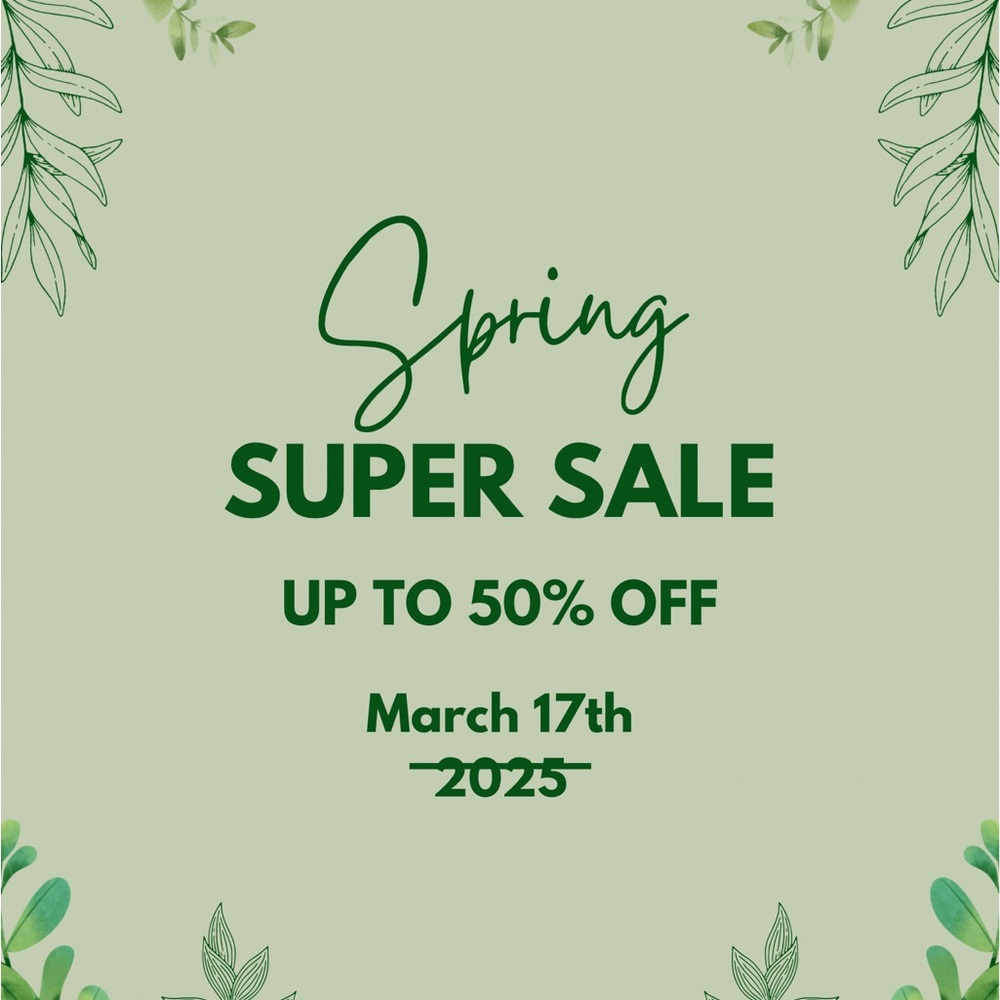 Sales announcement 📢 like and share this post to be invited to the next 50% off - Picture 2 of 2